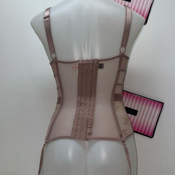 🔥Victoria’s Secret lingerie corset sz 32C collection 09/17 New - Picture 2 of 6